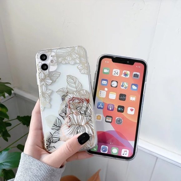 NEW iPhone 12/11/Pro/Max/XR Vintage Floral case - Picture 3 of 5